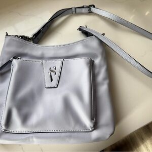 Simply Vera Vera Wang Light Gray Crossbody Bag